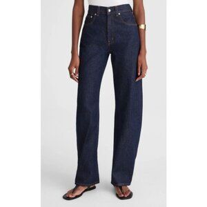 Madewell The Balloon Jean Women's Size 25 in Dark Rinse Wash Blue New W/Out Tag!